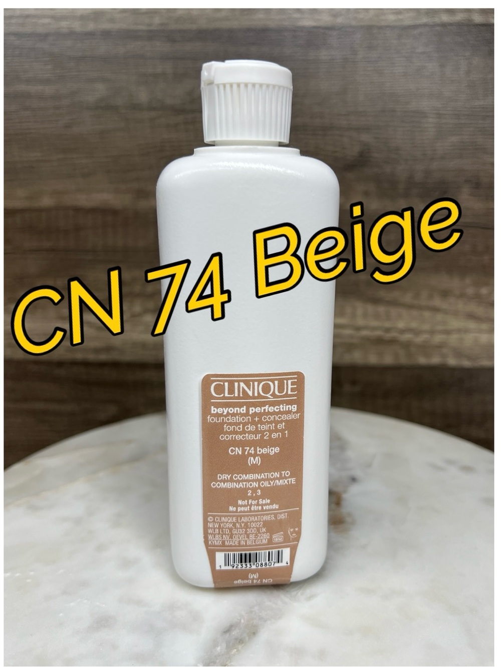 Clinique Beyond Perfecting Foundation + Concealer CN 74 Beige -Jumbo Size Bottle